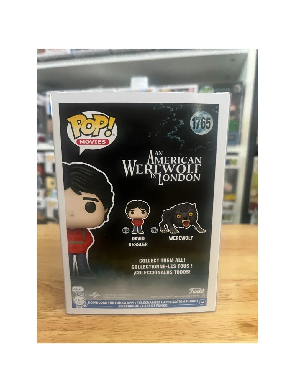 David Kessler Funko Pop #1765 An American Werewolf in London Movies Horror Films